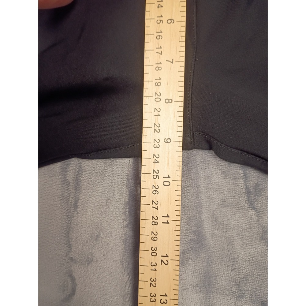 Betabrand Dress Pant Yoga Pants Womens Medium Black Straight Leg Cropped Work - Picture 3 of 8